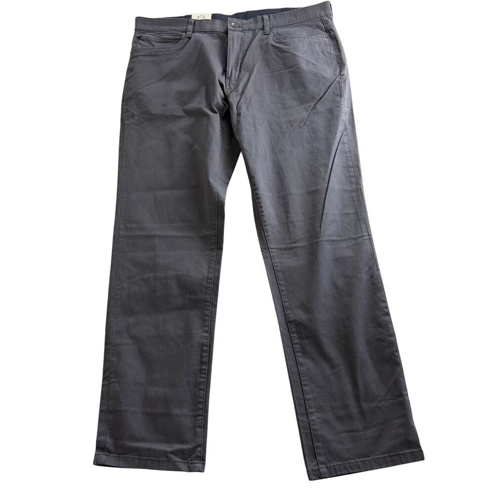 English Laundry Straight Leg Pants Signature Flex Waist 38x32 Grey NWT 5 Pocket